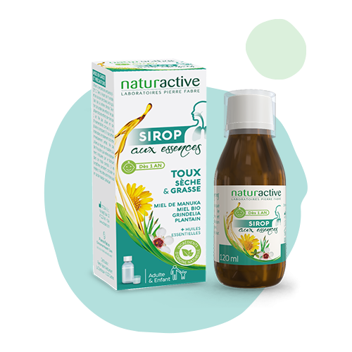 SIROP aux essences Toux sèche et Toux grasse